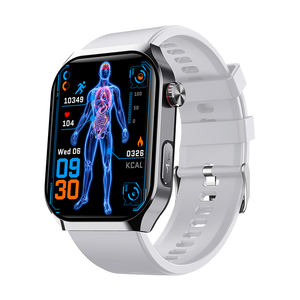 F700 Square BT Call Sports Smartwatch Analyse corporelle Fréquence cardiaque Pression d'oxygène dans le sang HRV Rapport ECG Montre intelligente Moniteur de santé - Product Image 1
