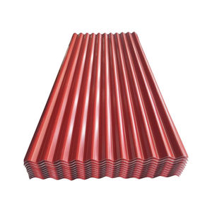 Precio al por Mayor de Láminas de Acero Corrugado Color RAL de 1000 mm y 0,4 mm, Láminas de Acero Metálico Corrugado para Construcción - Product Image 1