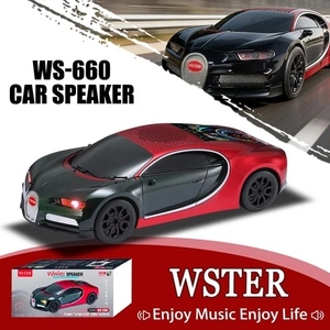 Altavoz Inalámbrico WS-660 de 15 W y 2400 mAh con Diseño Bugatti, RGB LED, para Cine en Casa, Escenario, Karaoke Portátil, BT TWS, con Radio <span class=keywords><strong>FM</strong></span> - Product Image 3