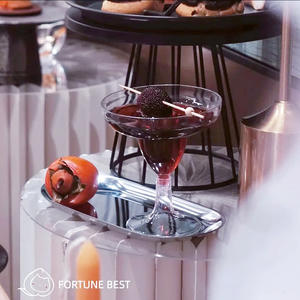 Gobelet en plastique de 150ml tasse de mousse de <span class=keywords><strong>yaourt</strong></span> tasse PS jetable pour dessert créatif de pudding adapté à la célébration de la Saint-Valentin - Product Image 2