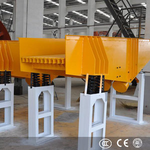 China Building Material Linear <b>Mining</b> Equipment Sand and Belt Manufacturers Vibrating Feeder Conveyor - Product Image 1