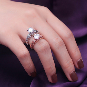 Tonglin TL-223 Coréen Accessoires De Mode Femmes Sororité Bijoux Bagues En Argent Sterling 925 Or Rempli Anneaux Pour Les Femmes - Product Image 4