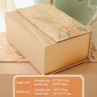 Boîte cadeau portable de luxe personnalisée RTS, fermeture magnétique, boîte en papier jaune pour mariage, impression offset, votre propre logo pour bonbons, chocolat