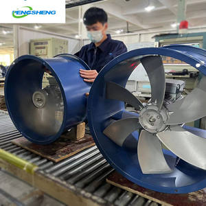 800mm 30インチAC 380V円形、正方形、アルミ合金ブレード産業軸流換気冷却ファン自由に立つことができます - Product Image 4