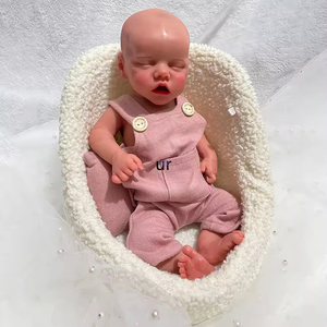 Muñecas Reborn de Silicona Suave Sin Pintar, Prototipo de Muñeca Reborn, Regalos para Niñas, Juguetes, Escultura de Artista, Coleccionista de Bebés, 17 Pulgadas - Product Image 2