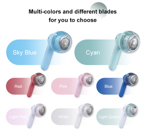 USB có thể sạc lại cầm tay 6 lưỡi lông tơ bóng tông đơ Lint Remover cho len <span class=keywords><strong>cotton</strong></span> chất liệu quần áo đồ nội thất Vải - Product Image 4