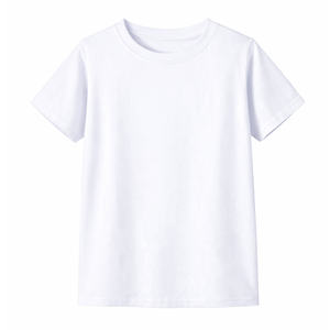 Set di 3 <span class=keywords><strong>T</strong></span>-<span class=keywords><strong>Shirt</strong></span> Casual per Ragazzi in 100% Cotone, Collo Tondo, Manica Corta, Traspiranti, Blu Navy, Bianco e Grigio, per 4-13 Anni - Product Image 5