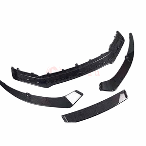 2017-19 becquet de séparateur de lèvre de pare-chocs avant en Fiber de carbone de style LANOUT pour Audi <span class=keywords><strong>R8</strong></span> <span class=keywords><strong>V10</strong></span> <span class=keywords><strong>PLUS</strong></span> - Product Image 3