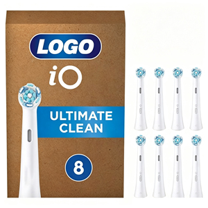 Nuevo Producto OL W2 C3 Cabezales de Cepillo de Dientes Eléctrico Blancos y Negros, Repuestos Compatibles, Paquete de 4 - Product Image 2