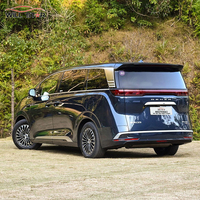 Оптовая продажа Denza D9 DM Hybrid: Автоматический, леворульный, кожаный салон, R18, 7 мест, MPV, с батареей Blade, L2 ADAS, высокий уровень безопасности, роскошный пассажирский автомобиль