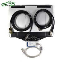 Kit Diagnostik MTU (USB-to-CAN V2) Penganalisis Mesin dengan Kabel MTU MDEC ECU4 & ADEC ECU7 + Laptop Cf19 Perangkat Lunak MTU DiaSys 2.74