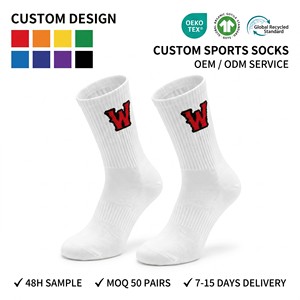 Calzini Sportivi Personalizzabili con Logo, Elastici e Assorbenti, in Cotone Pettinato ad Alta Elasticità per Ciclismo, Certificati CPSIA - Product Image 1