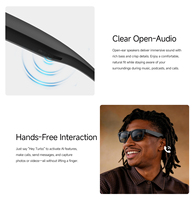 Lunettes Intelligentes IA Style Meta MT5ULTR avec Caméra 8MP, Étui de Recharge, WiFi6, Appel, Traduction IA, Commande Vocale, Étanche, Lunettes de Soleil