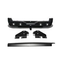 Pour Mitsubishi Pajero V93 V97, pare-chocs arrière tout-terrain 4x4 entièrement trempé, style course, personnalisé, avec accessoires