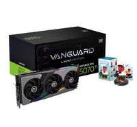 Composants informatiques discrets pour PC de performance, carte graphique de bureau 16 Go VANGUARD SOC LAUNCH EDITION RTX 5070 Ti VGA GPU