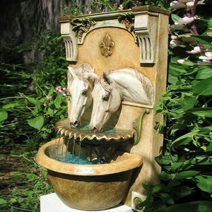 Fuente de Pared de Bronce Fundido con Diseño de <span class=keywords><strong>Caballo</strong></span> Árabe, <span class=keywords><strong>Venta</strong></span> al Por Mayor - Product Image 2