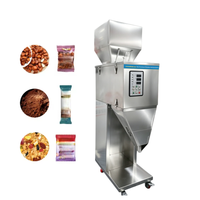 Machine de remplissage automatique pour café, farine, poudre, sucre, graines, thé, maïs soufflé, noix, riz, épices, avec pesage et emballage en sachet