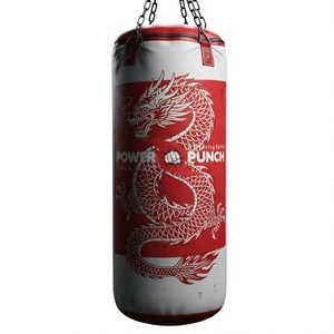 กระสอบทรายหนังแท้ POWER PUNCH สำหรับฝึกซ้อมมวย บรรจุทราย 25 กก. รับประกัน 2 ปี - Product Image 1