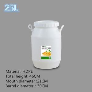 Réservoir <span class=keywords><strong>de</strong></span> fermentation en plastique HDPE <span class=keywords><strong>de</strong></span> qualité alimentaire <span class=keywords><strong>de</strong></span> 25 litres pour fruits et <span class=keywords><strong>cidre</strong></span> enzymatique avec robinet et couvercle respirant - Product Image 5
