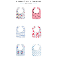 Bavoirs en coton imprimés sur mesure pour bébés et tout-petits, serviettes anti-salive, bavoirs de repas pour enfants - Vente en gros