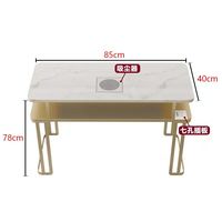 Nouvelle table de manucure de luxe moderne 2025 pour deux personnes, équipement de salon de manucure, table de salon en acier inoxydable avec plateau en marbre, mobilier de studio
