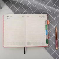 2020 nouveau Design OEM personnalisé avec Logo A6 PU Vintage cuir relié cadeau journal cahier