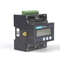 Medidor de Energía Trifásico de Alta Precisión, Riel DIN, WiFi, RS485, Precisión 0.5S, Corriente Máxima 8000A, Monitoreo de Energía en Tiempo Real, Control Remoto