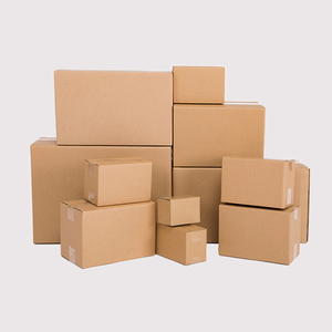 Accept Custom Recyclable Cardboard Corrugated Boxes Folding Paper Shoes Clothes Packaging Shipping Boxes