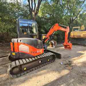Excavatrice Hitachi ZX50U d'origine de haute qualité / Excavatrice d'occasion Hitachi 50 à vendre Excavatrice de 5 tonnes - Product Image 2