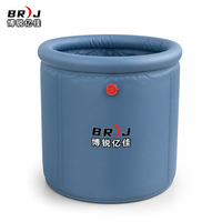 Baignoire de cryothérapie gonflable en PVC Drop Stitch, pliable, autoportante, pour une personne, récupération musculaire, cryothérapie, extérieur