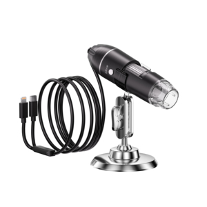 Microscopio Digital Electrónico Tipo-C 2 en 1 con Lente Óptica de 1600X 2MP, Mini Cámara de Video, Precio de Fábrica, Compra en Línea, para Reparación de Móviles - Product Image 1