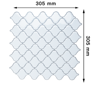 Pegar en azulejos Backsplash <span class=keywords><strong>Cocina</strong></span> Splashback Azulejos Pegar en azulejos <span class=keywords><strong>adhesivos</strong></span> 30,5x30,5mm - Product Image 5