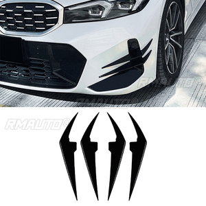 สำหรับ BMW ซีรีส์ 3 G20 G21 LCI M Sport 2023+ สปอยเลอร์กันชนหน้า ฝาครอบไฟตัดหมอก แอร์ไนฟ์ สปลิตเตอร์ ชุดแต่ง - Product Image 1