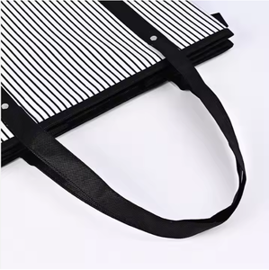 Reusable Eco Friendly Utility Tote High Quality Long Handle Grocery Shopping Bags <b>Boxes</b> for Groceries Clothes <b>Books</b> - Product Image 3