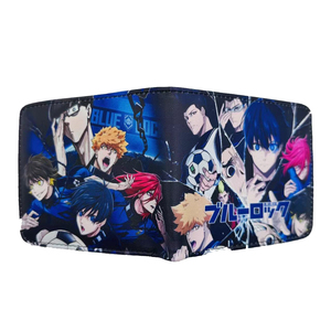 Cartera Bifold de PU con Cierre, Diseño Anime <span class=keywords><strong>BL</strong></span> de Alta Calidad, 16 Diseños, Isagi Yoichi Jinpachi Ego, para Estudiantes - Product Image 2