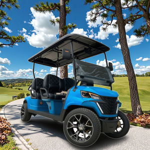 Voiturette de golf électrique 4 places personnalisable, zéro émission, pour les centres de golf, certifiée CE, GCC, EEC pour les routes non publiques - Product Image 1