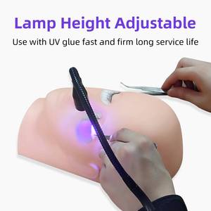 Lámpara LED UV para Extensiones de Pestañas e Iluminación de Fotografía |   Uso en Salón de Belleza con Interruptor de Encendido/Apagado - Product Image 6