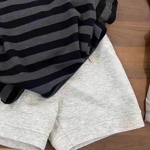 Hàng bán chạy mùa hè: Bộ đồ bé trai sọc, áo thun và áo sơ mi, thời trang trẻ em nam - Product Image 4