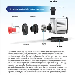 เครื่องกรองโปรตีนแบบเงียบสำหรับตู้ปลาทะเล รับประกัน 2 ปี สำหรับตู้ปลาปะการังน้ำเค็ม - Product Image 4