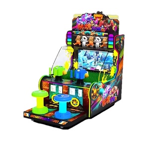 New Children's Commercial Entertainment Equipment <strong>Secret</strong> Adventure Water Gun Shooting Coin-Operated <strong>Game</strong> 32 Inch Double Player - Product Image 1