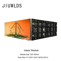 JIUWLDS alta calidad P1.5 interior impermeable pantalla LED módulo 4K 8K HD SMD LED publicidad pantalla Panel para centros comerciales