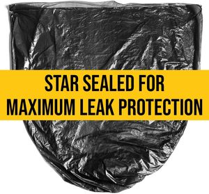 ถุงขยะขนาดเล็ก 100 ใบ ถุงขยะดำแบบใช้แล้วทิ้ง ย่อยสลายได้ ไม่มีกลิ่น สำหรับครัว สำนักงาน - Product Image 3