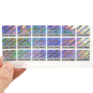 <span class=keywords><strong>2025</strong></span> bán buôn không bị phá hủy nhãn an ninh ba chiều dán tròn CuộN - Product Image 2