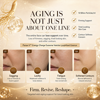 Sérum Ampoule ExoAion Ginseng Exosome pour Cliniques Esthétiques, Raffermissant & Améliorant l'Élasticité de la Peau, Anti-Âge, Réduction des Rides, OEM/ODM