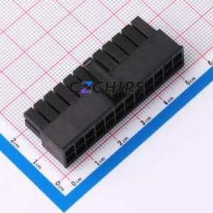 ZX-5557-4.2-2-12P-HGJK Housing (Wire-to-Board / Wire-to-Wire) P=4.2mm Connector 2x12P 4.2mm Mini-Fit (MX 4.2) 4.2mm - Product Image 1