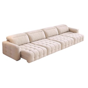Sofá Reclinable Eléctrico Lawrence Moderno <span class=keywords><strong>de</strong></span> Tela Chenille Francesa, Sofá <span class=keywords><strong>Cama</strong></span> Funcional <span class=keywords><strong>de</strong></span> 3 Plazas con <span class=keywords><strong>Respaldo</strong></span> Ajustable y Función Zero-Wall - Product Image 5