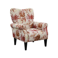 Fauteuil de loisir moderne Nouveau fauteuil à dossier haut à bras roulé chinois pour le salon ou la chambre à coucher Canapé simple pour l'appartement