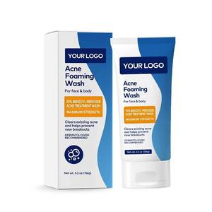 Nettoyant Moussant Bio GreenLem pour l'Acné Visage et Corps - Crème Nettoyante Purifiante en Profondeur pour Peaux Grasses/Sèches/Sensibles Acnéiques Marque Privée - Product Image 2
