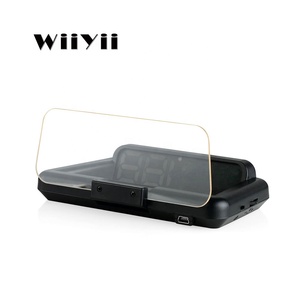 5 pouces taille de l'écran C500 voiture OBD2 Hud affichage tête haute système d'alarme de réchauffement de survitesse Scanner automatique - Product Image 3