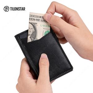 TILONSTAR TVC301 Portefeuille pop-up automatique en cuir ultra-mince de qualité supérieure en aluminium pour hommes - Product Image 3